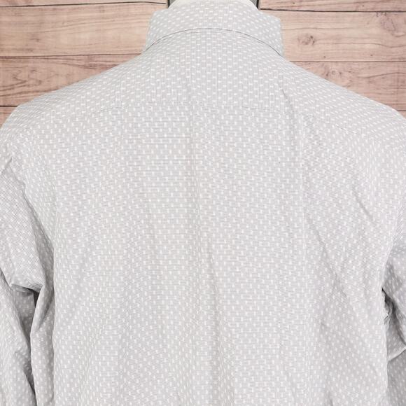 Zachary Prell Shirt Mens XL Pattern Button Down Long Sleeve Dress Shirt Casual - Picture 5 of 9